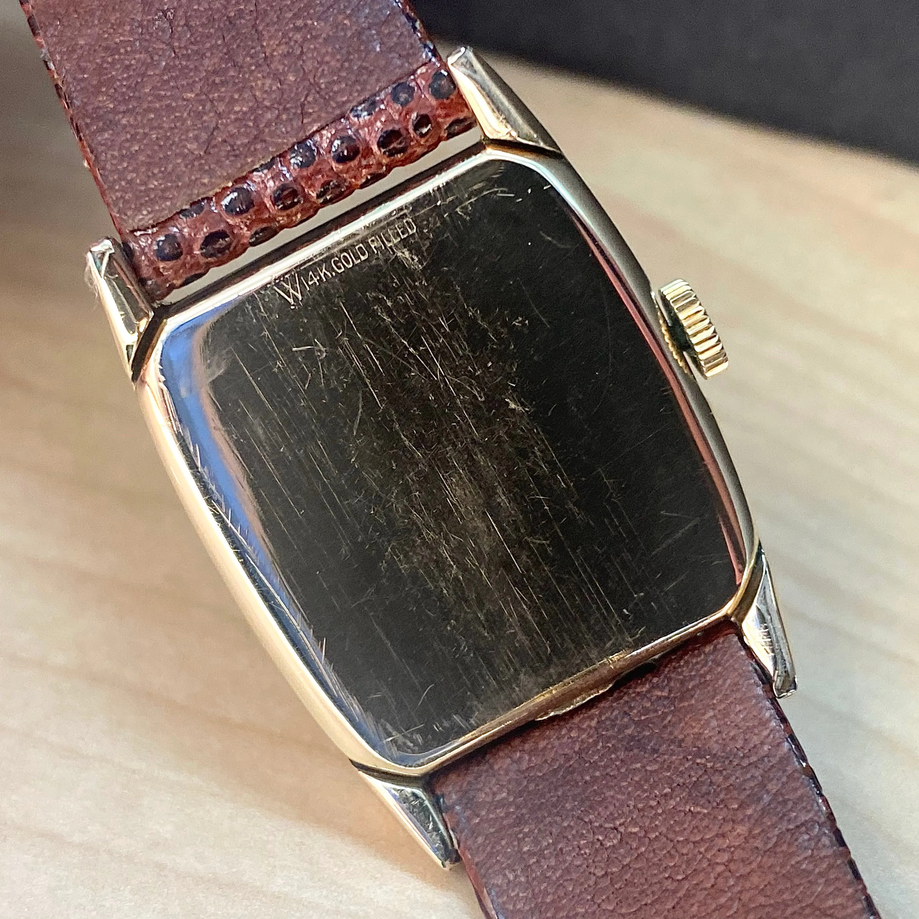 1949 HAMILTON Forbes Watch Cal. 747 17 Jewels U.S.A. 14K G.F. Wristwatch - In Original Box!