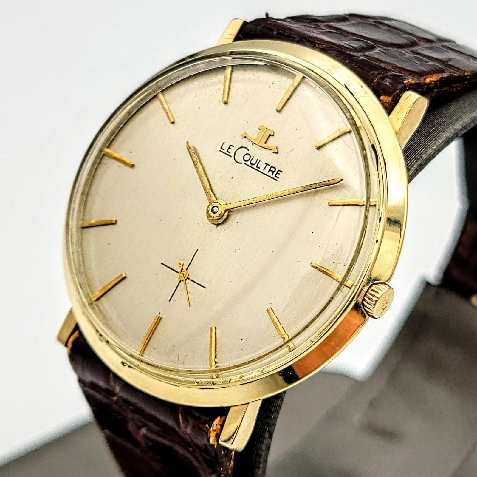 1962 Jaeger-LeCoultre Watch 14K Solid Gold