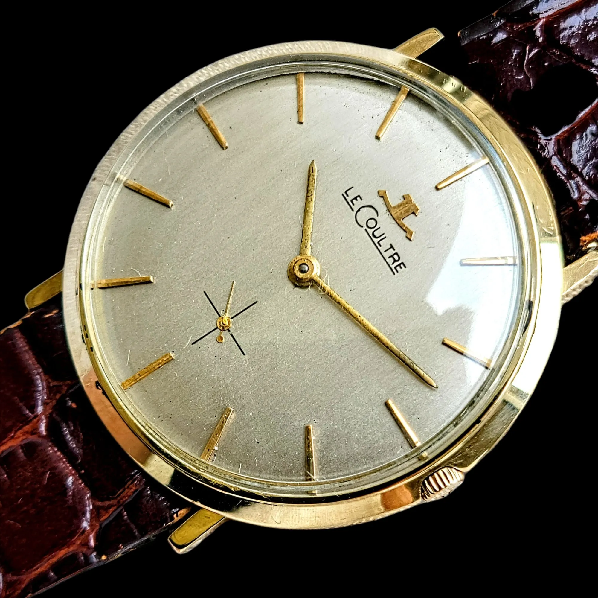 1962 Jaeger-LeCoultre Watch 14K Solid Gold