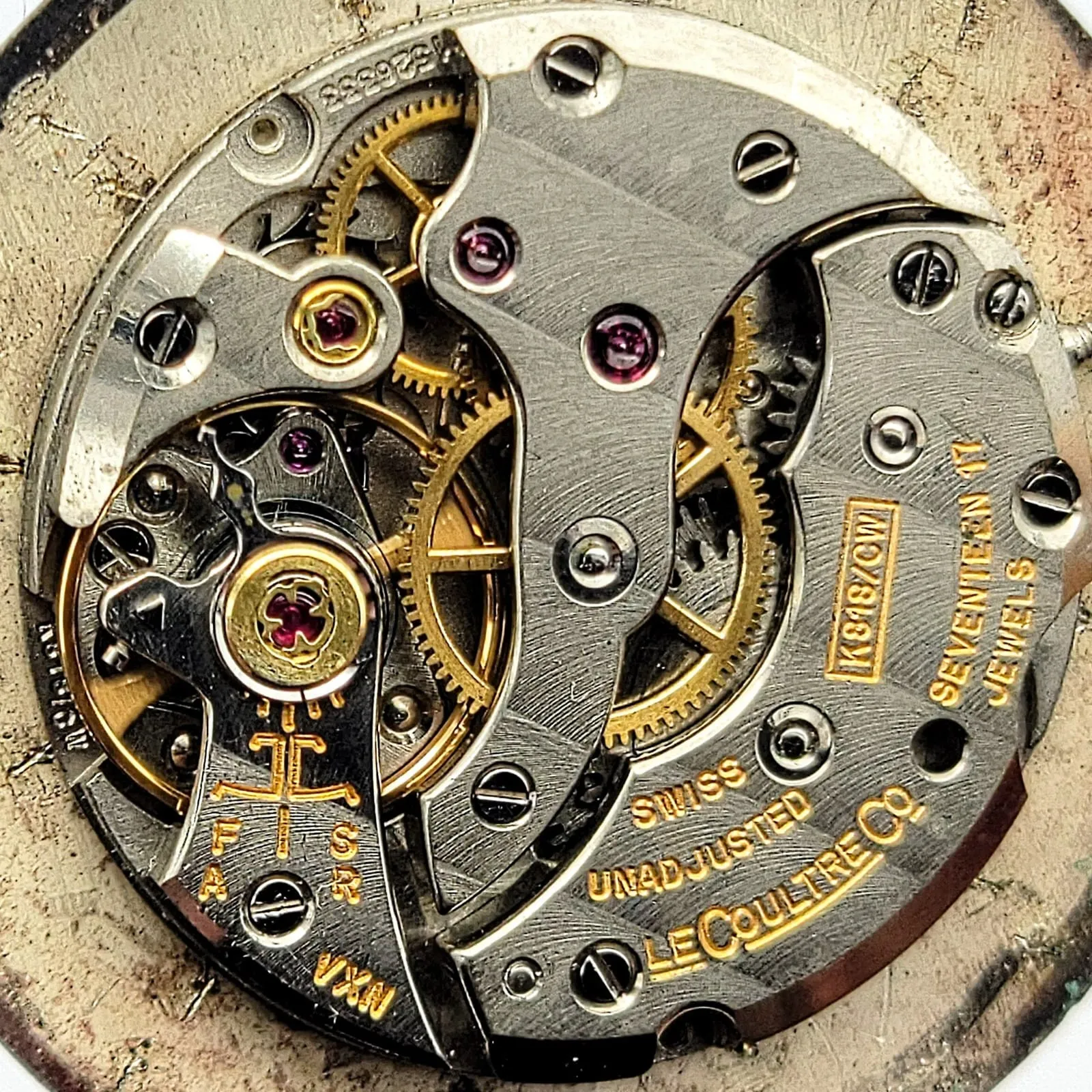 1962 Jaeger-LeCoultre Watch 14K Solid Gold