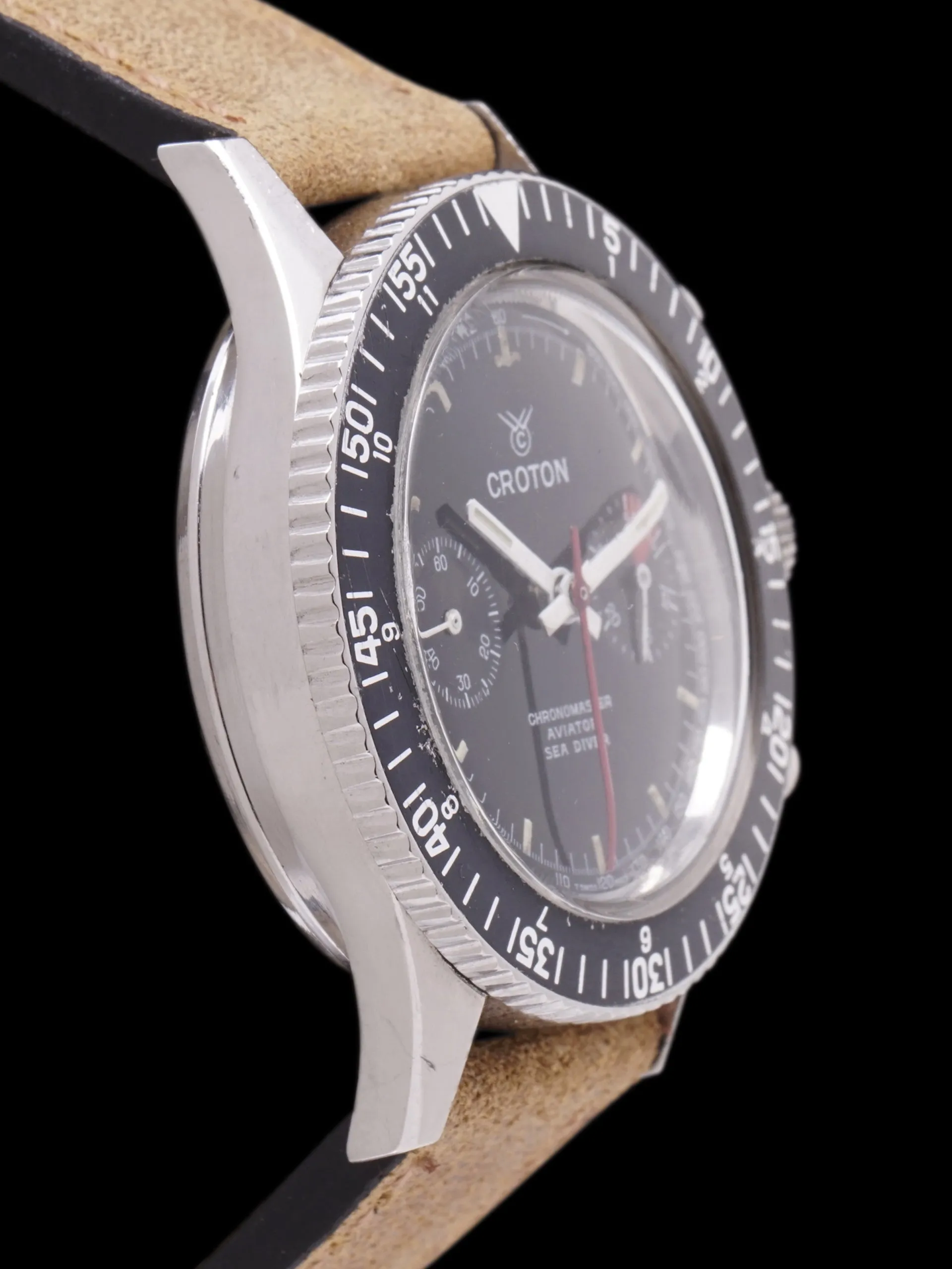 1970s Croton Aviator Sea Diver Chronograph (Ref. 106/903006)
