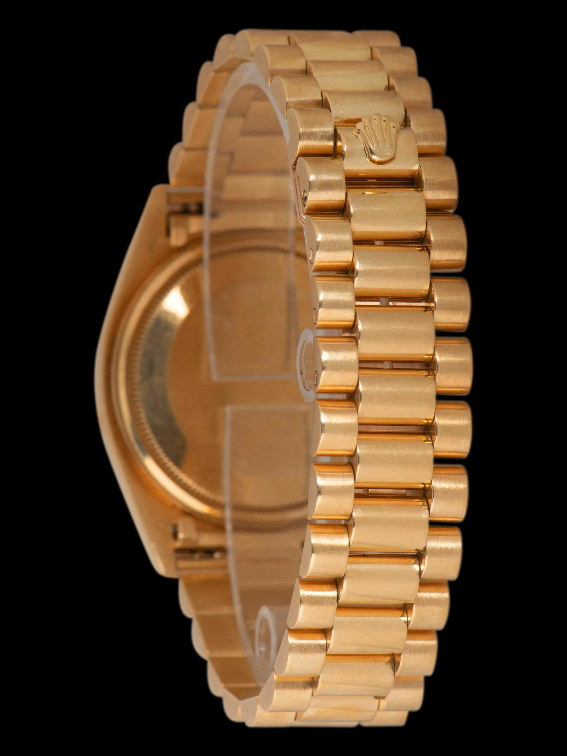 1980 Rolex Day-Date 18K YG (Ref. 18038) Black Dial