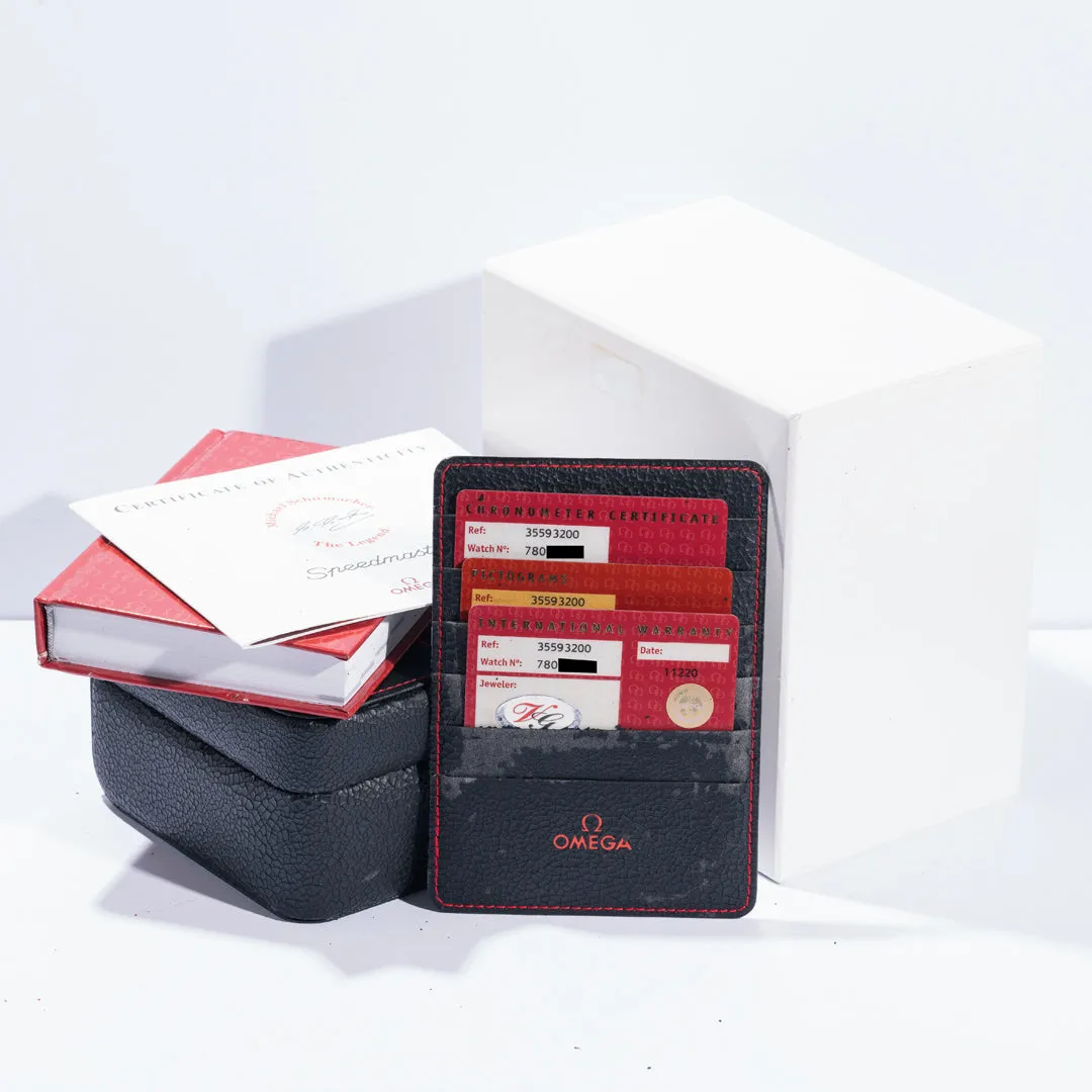 2006 Omega Speedmaster "Schumacher Limited Edition" Ref. 3559.32 with Box & Papers