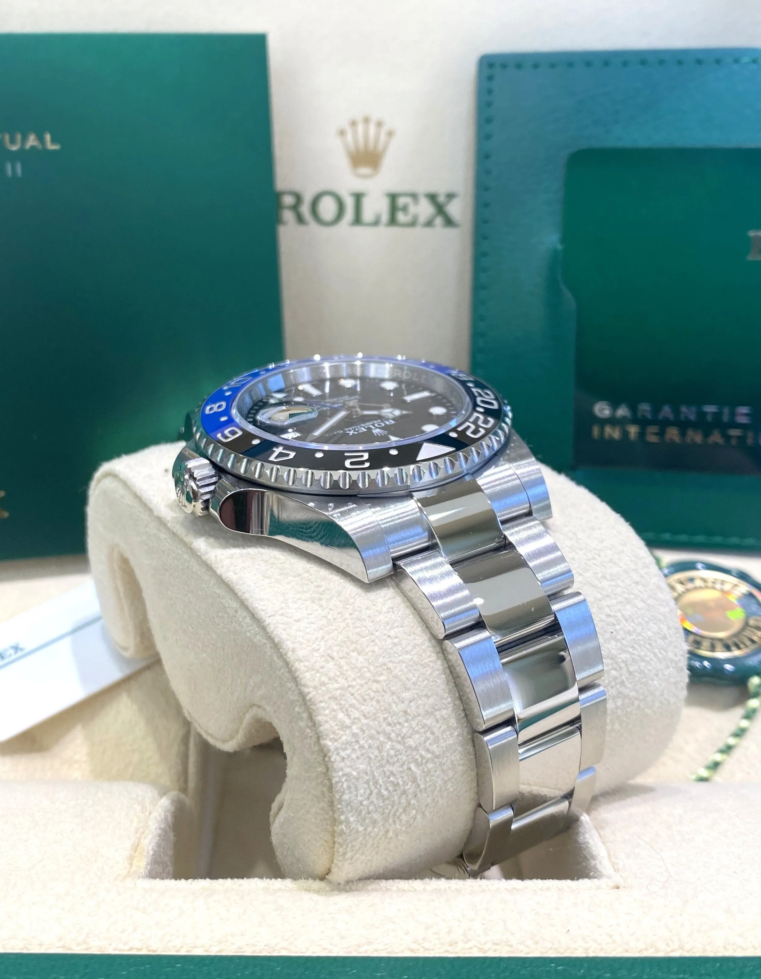2022 Rolex GMT-Master II Batman 126710BLNR