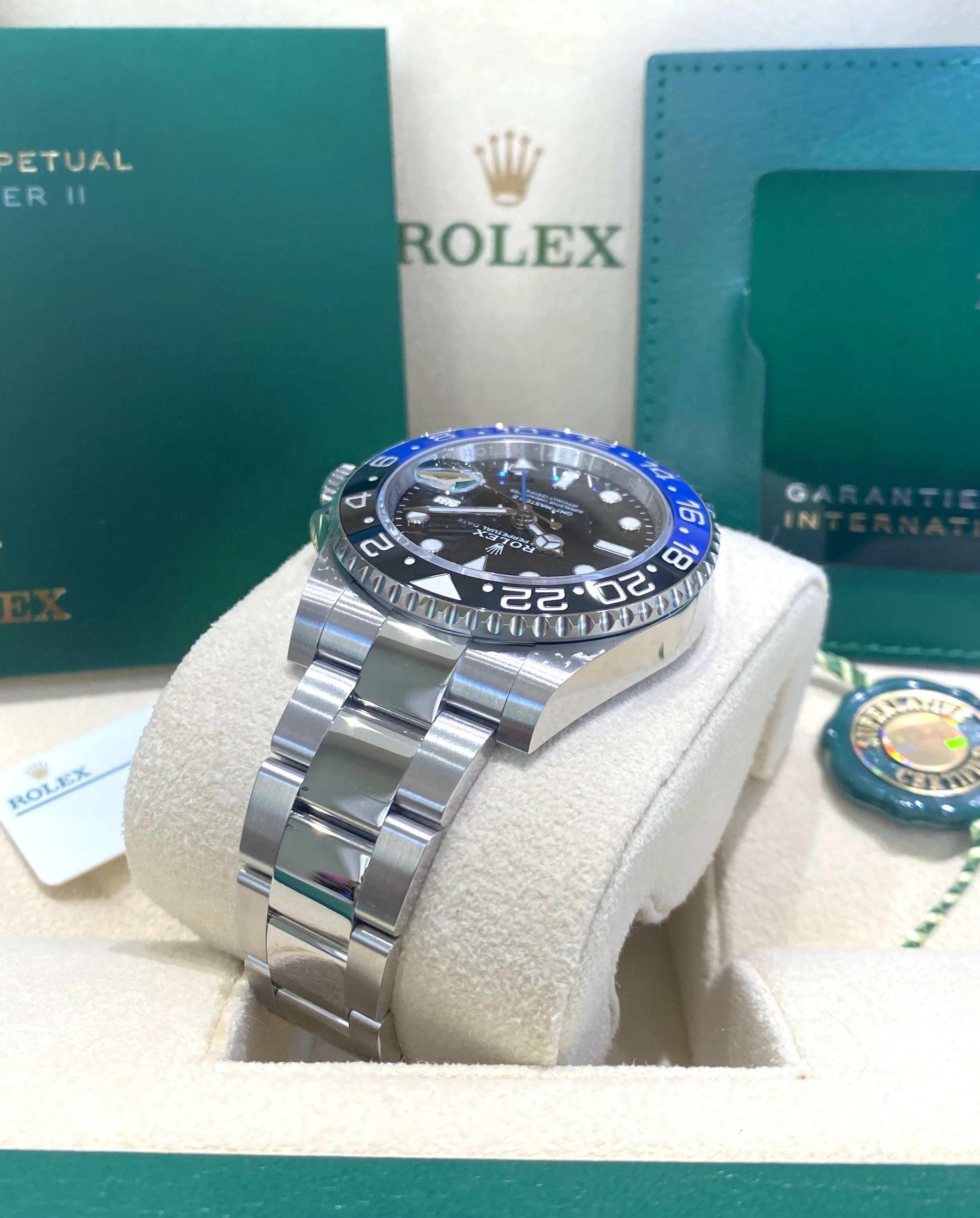 2022 Rolex GMT-Master II Batman 126710BLNR