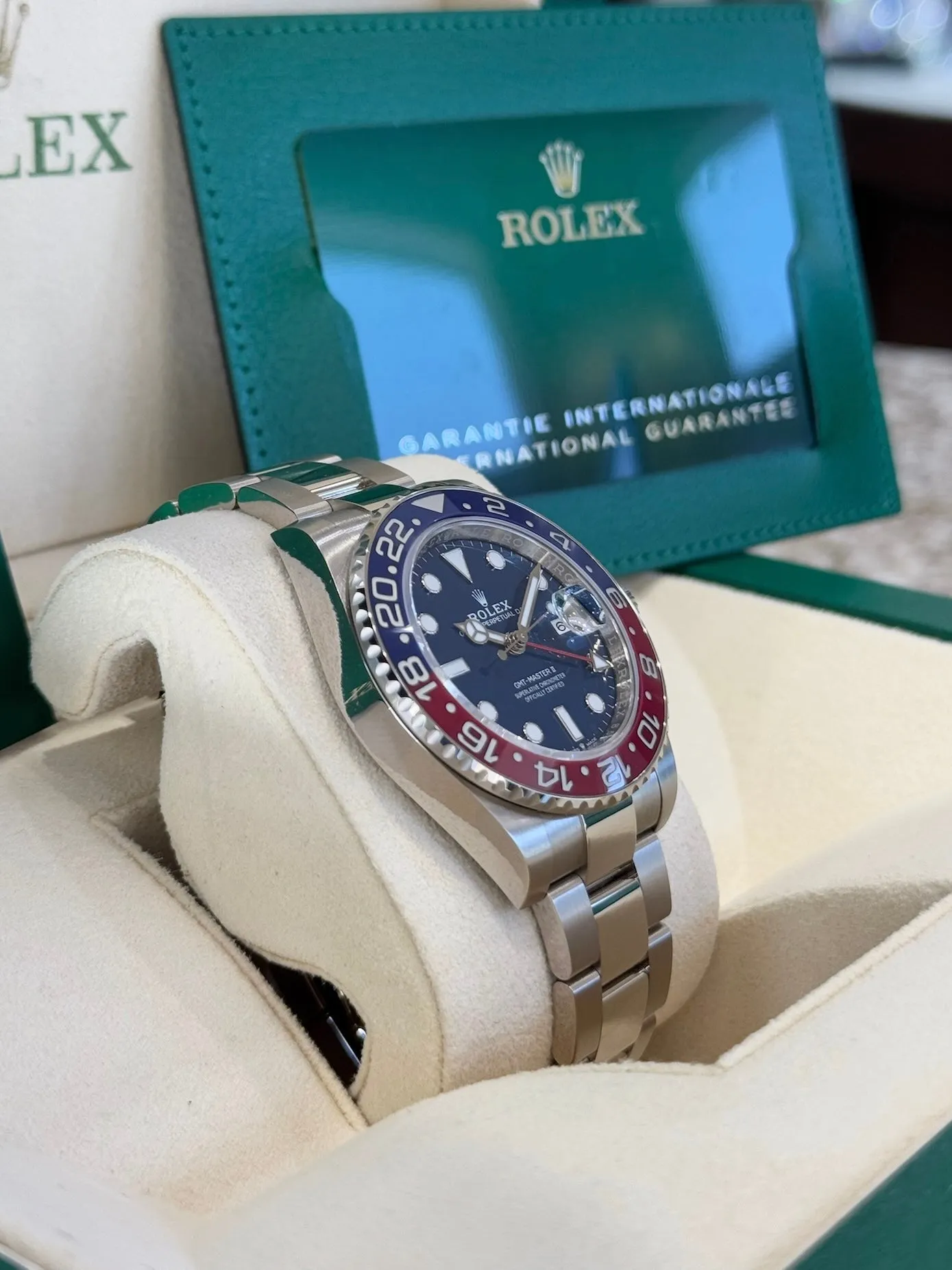 2023 Rolex GMT-Master II Pepsi 126719BLRO