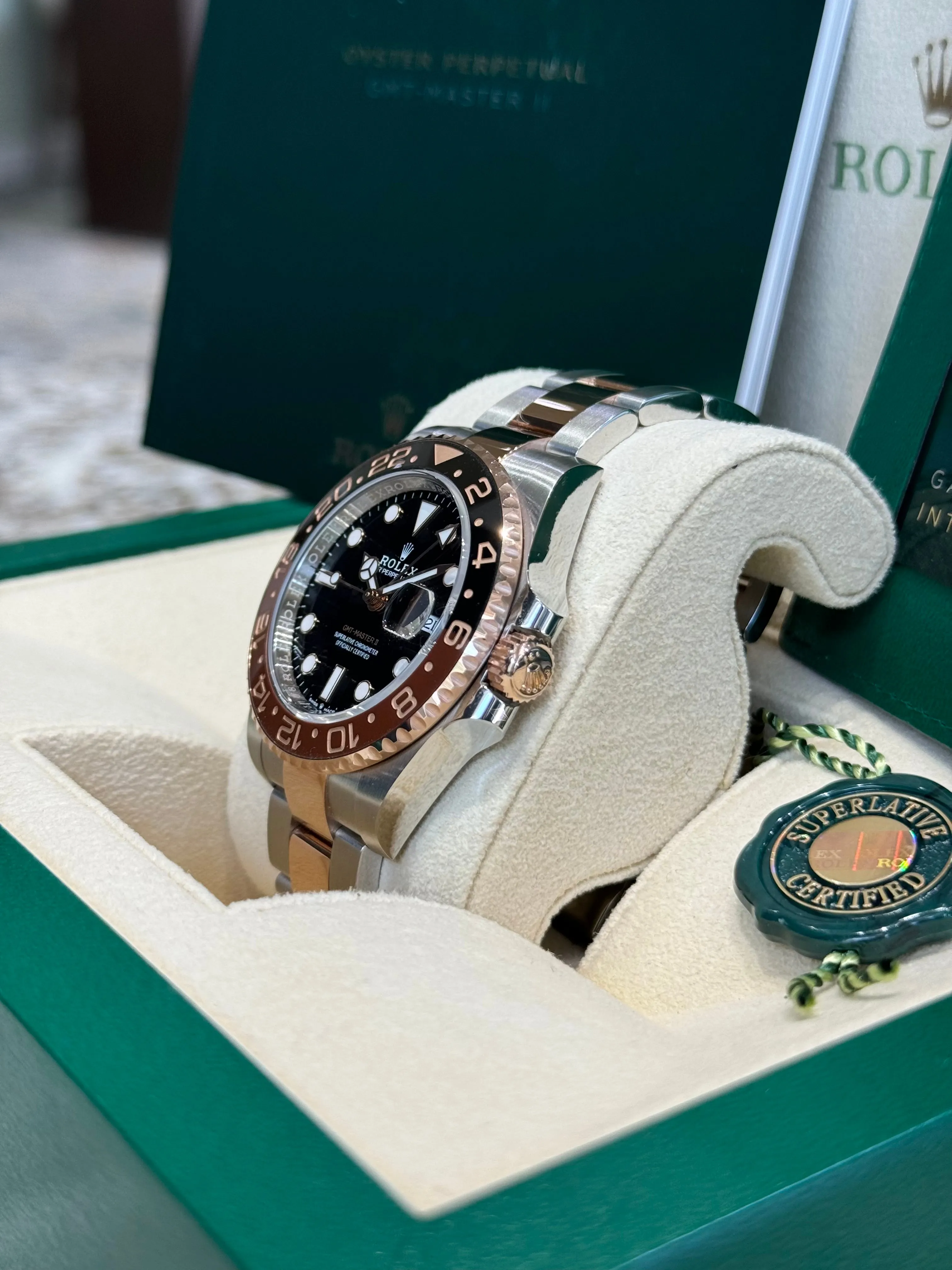 2024 Rolex GMT-Master II Rootbeer 126711CHNR