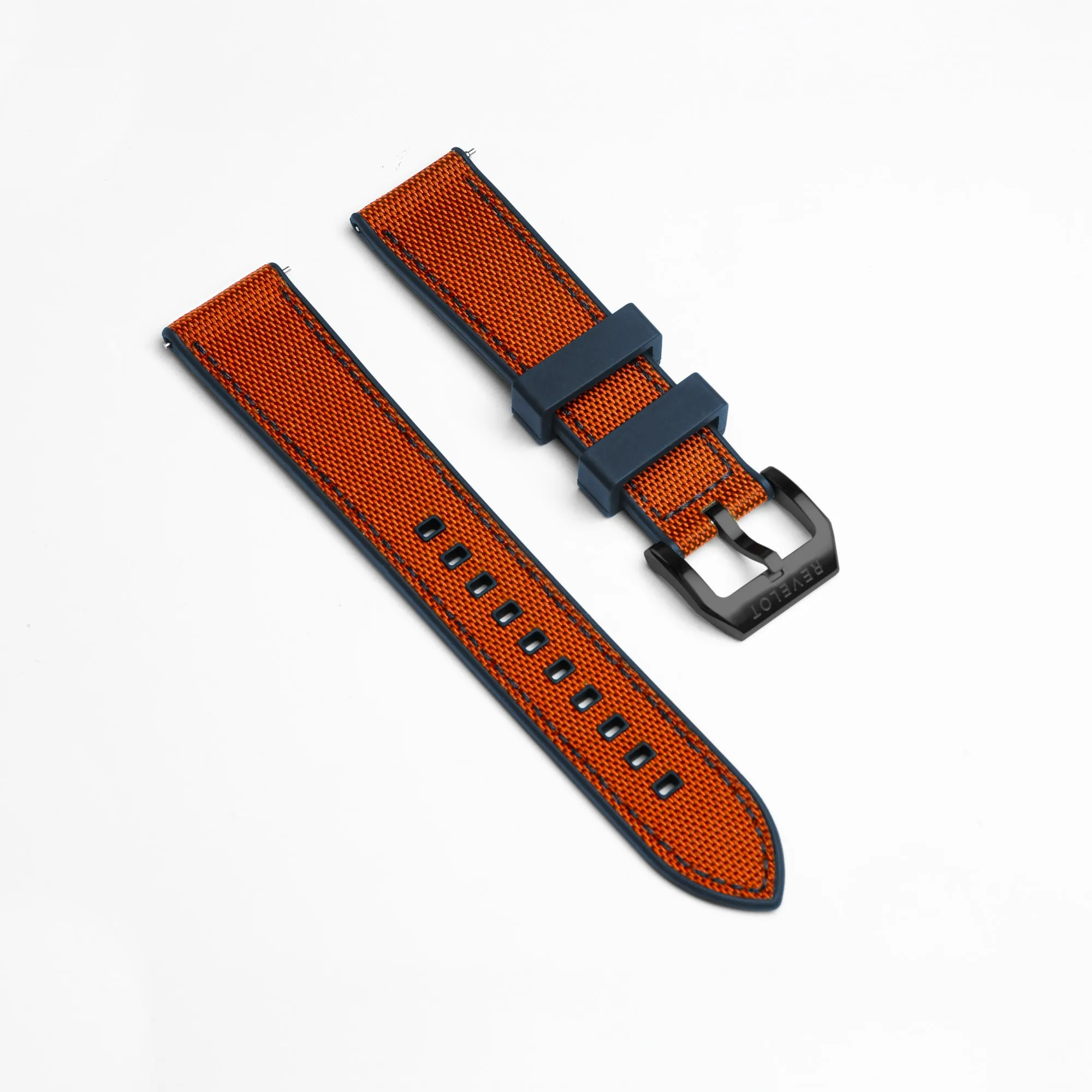 22' FKM Orange Blue Strap