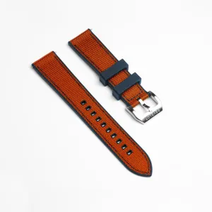 22' FKM Orange Blue Strap