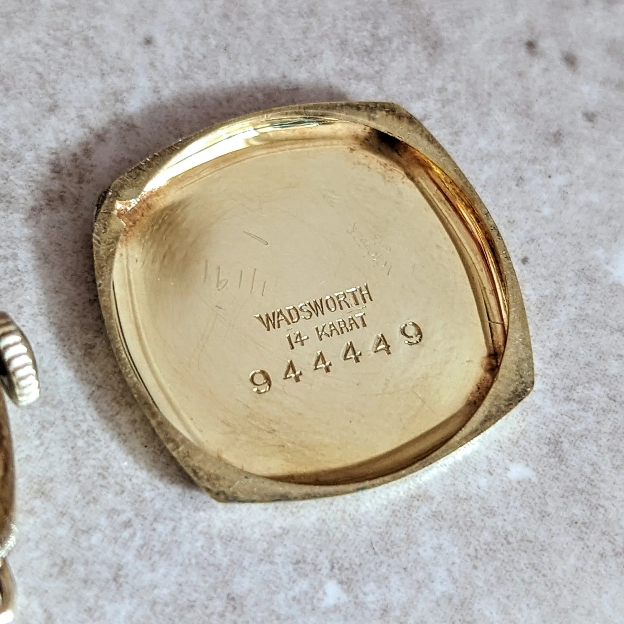 A. LeCoultre & E.Blancpain Fils. Wristwatch 15 Jewels 3 ADJ 14K GOLD Vintage Swiss Watch