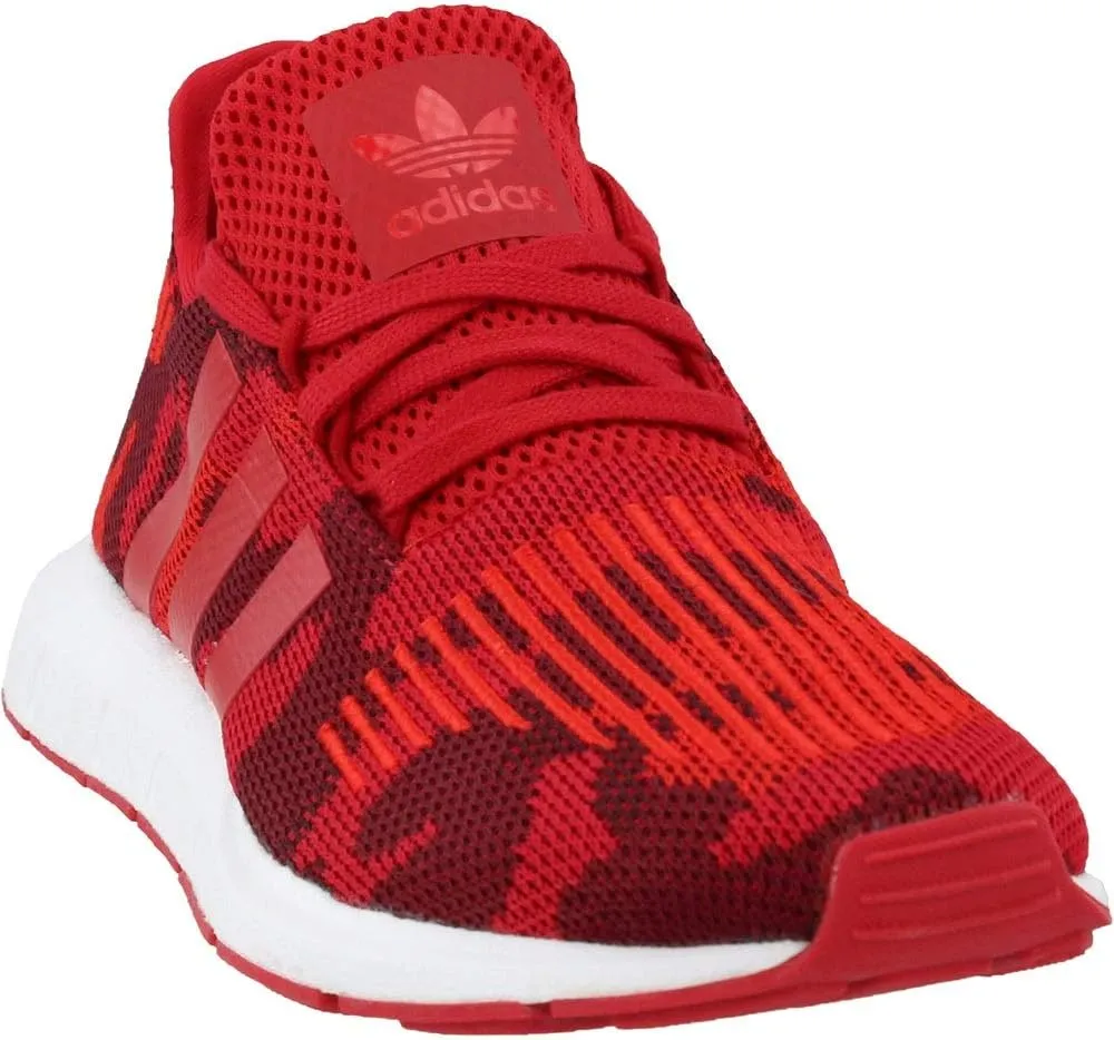adidas Men's Swift Running Shoe, Scarlet/Scarlet/White, 10 M US