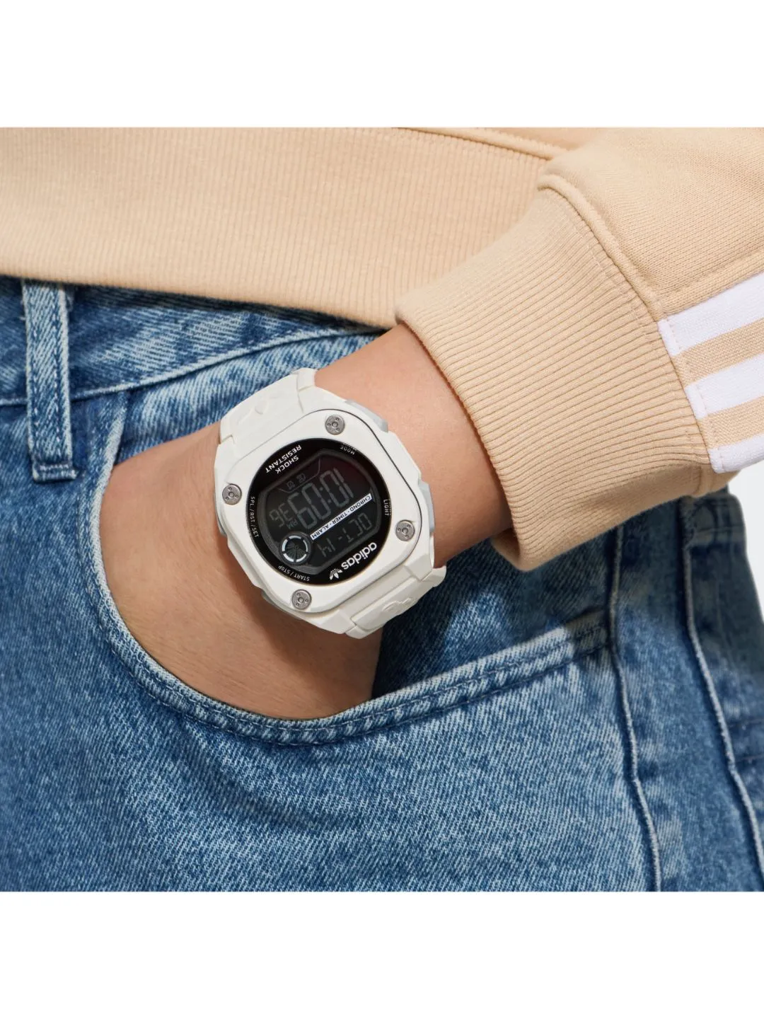Adidas Originals Digital Dial Unisex Watch - AOST23062