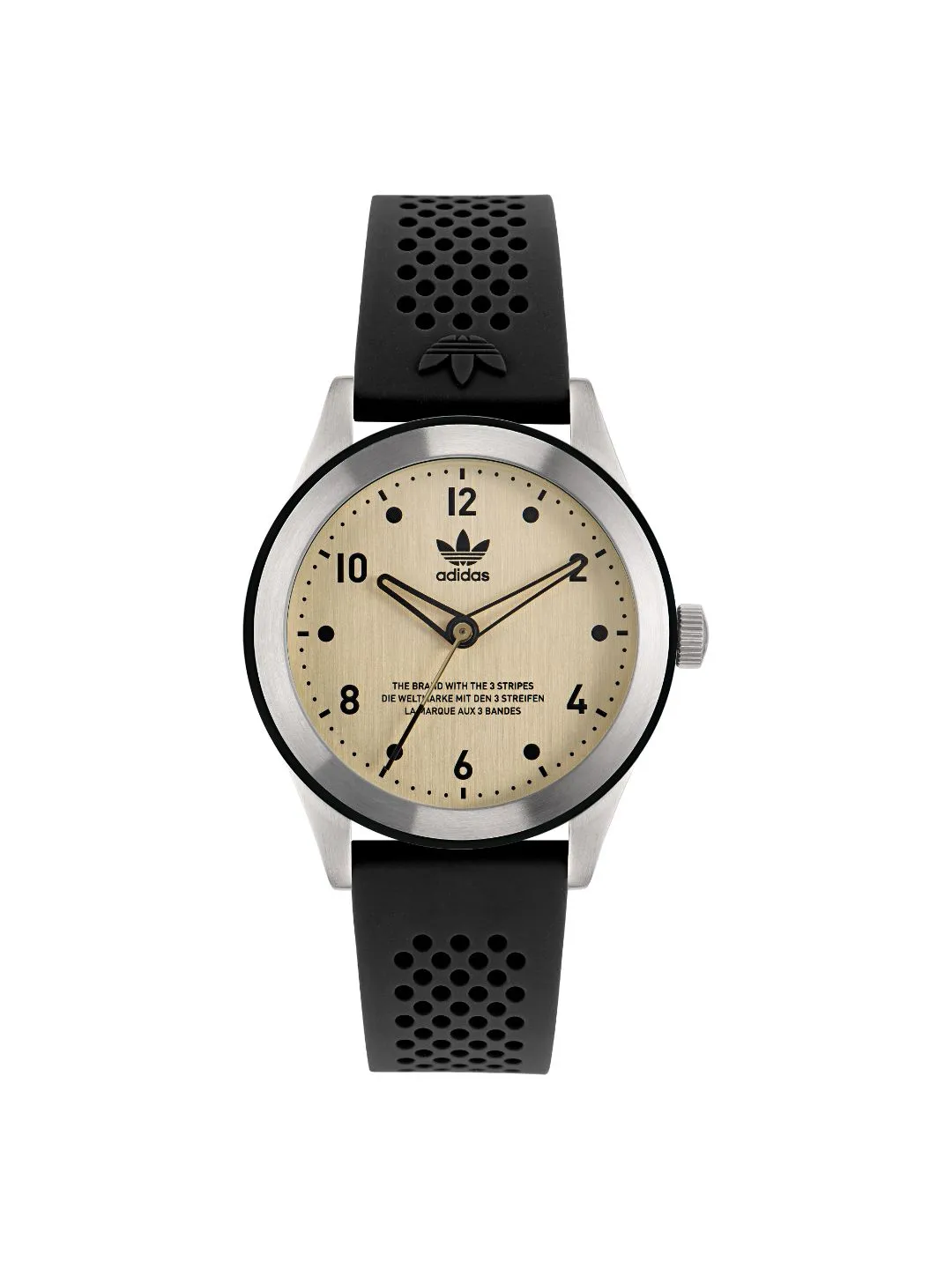 Adidas Originals Gold Dial Unisex Watch - AOSY22515