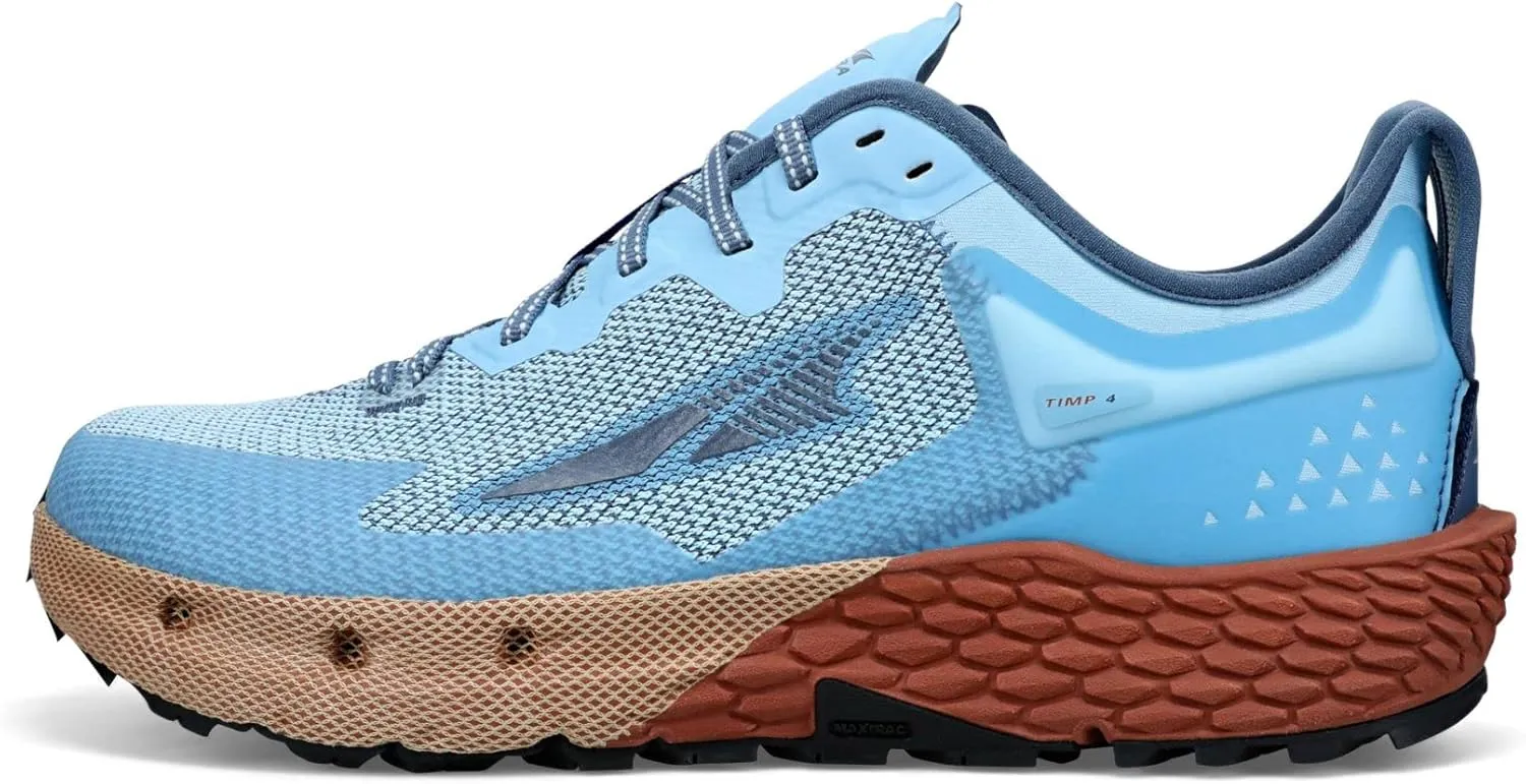 ALTRA Men's TIMP 4 Trail Running Shoe, Light Blue, 10.5