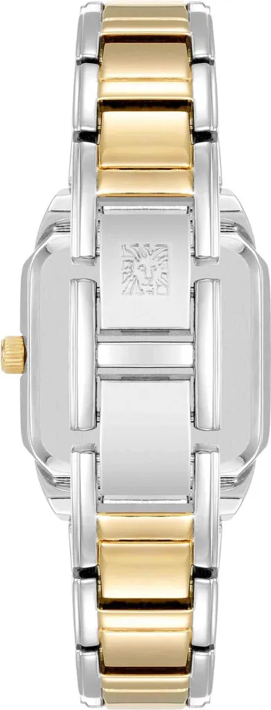 Anne Klein Two Tone Squared Watch