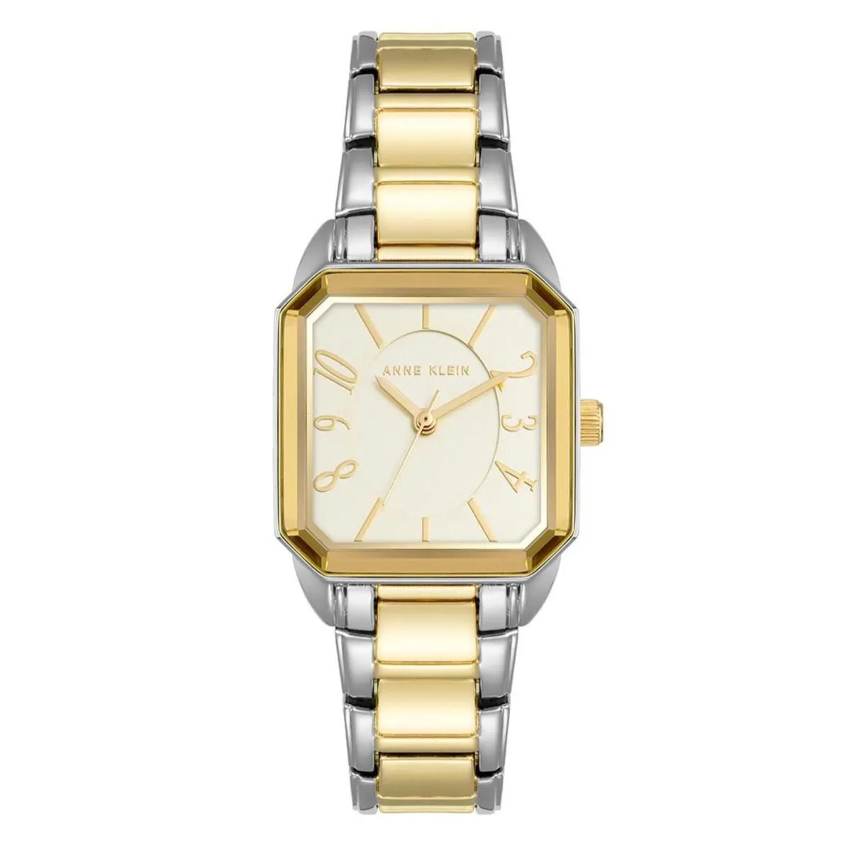 Anne Klein Two Tone Squared Watch