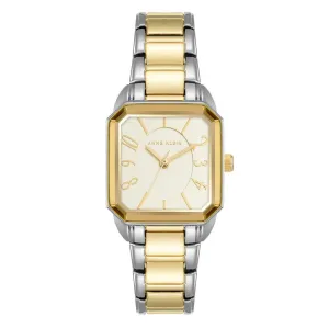 Anne Klein Two Tone Squared Watch