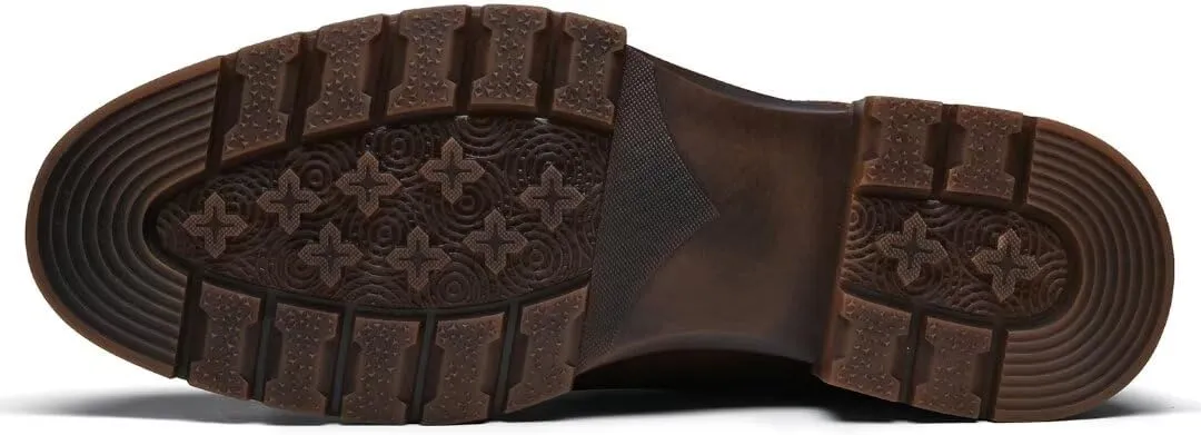 Arkbird Chelsea Ankle Boots for Men Genuine Leather Oxford Casual and Formal Dress Boot