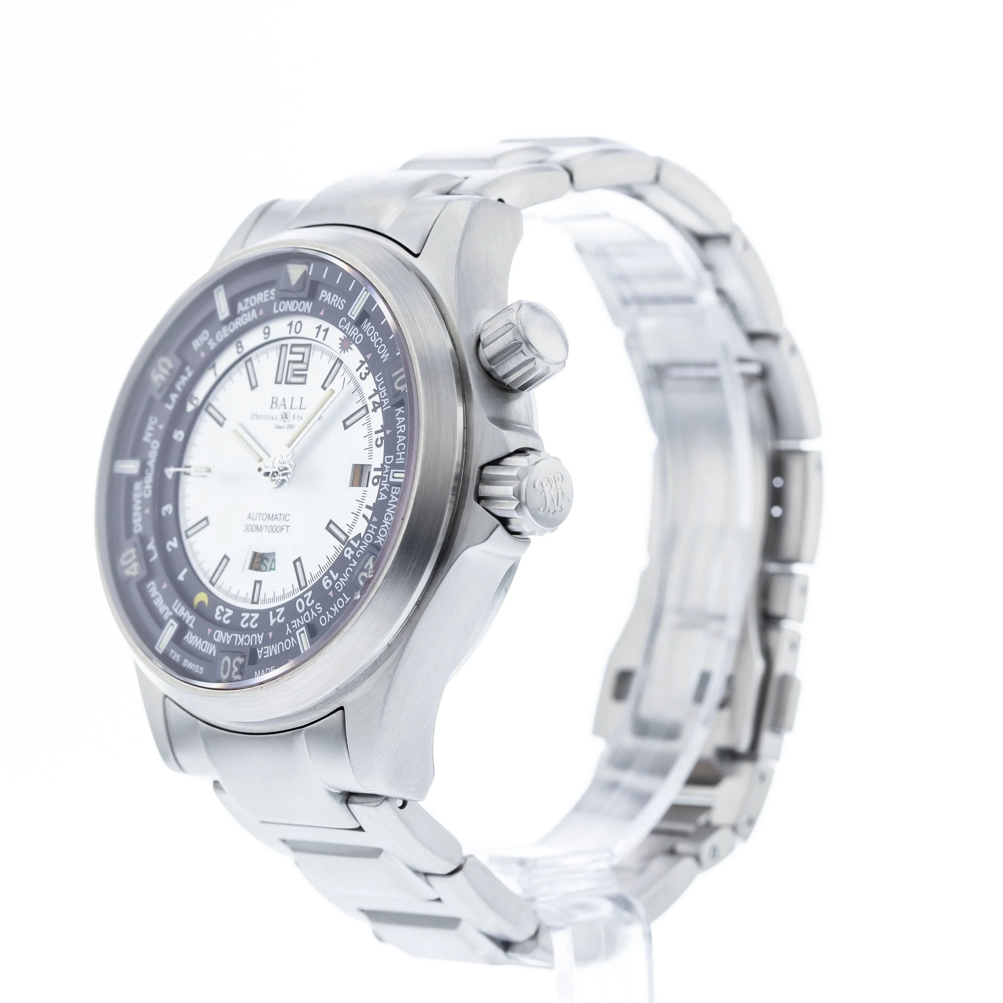 Ball Engineer Master II Diver Worldtime DG2022A-SAJ-WH