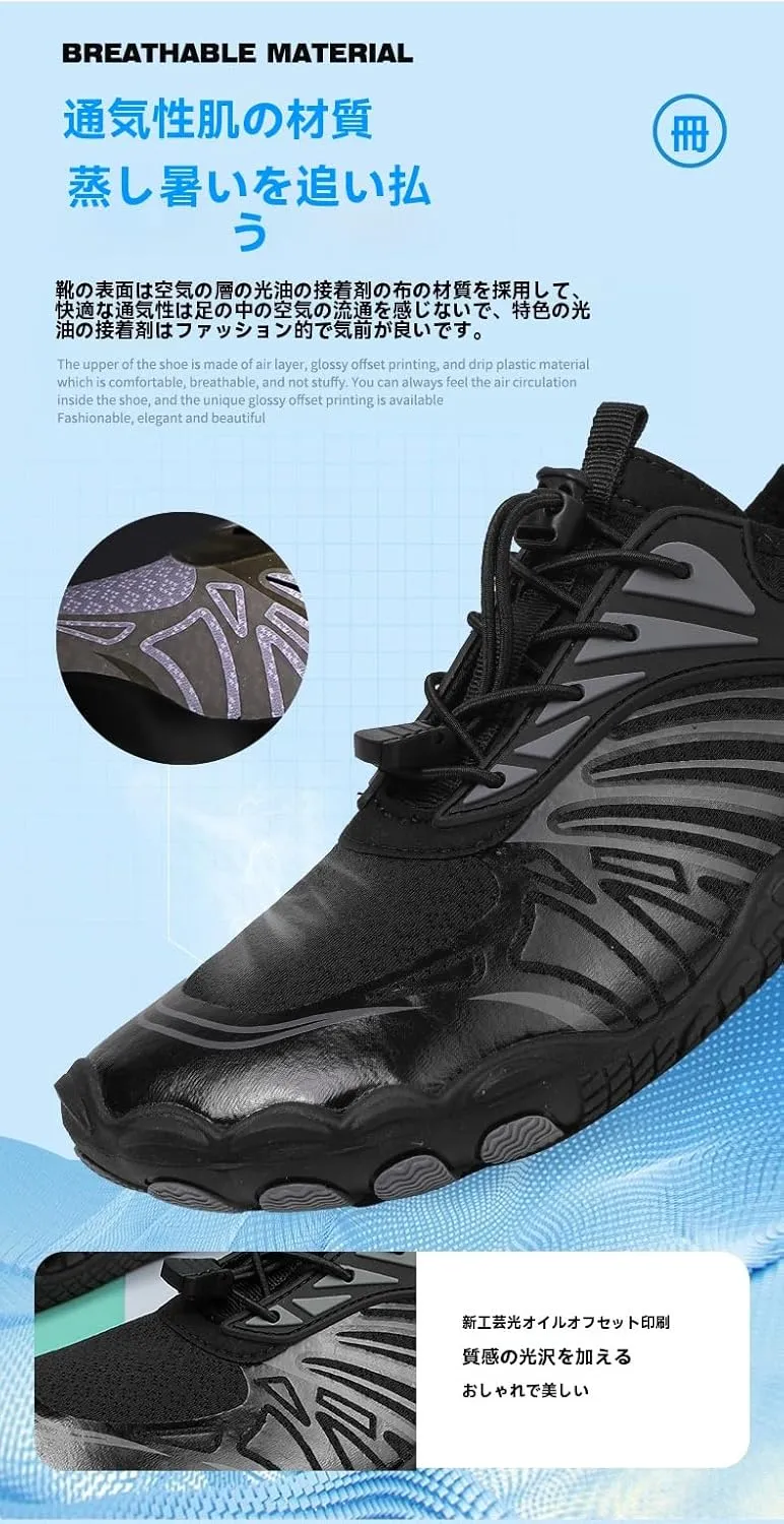 Barefoot Shoes for Women Minimalist Wide Toe Box Non-Slip Running Cross Training Breathable Mesh Lightweight Zero Drop Sole Quick Dry Walking Hiking Outdoor