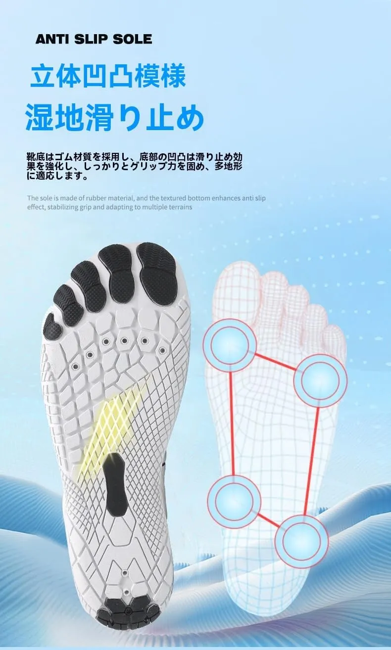 Barefoot Shoes for Women Minimalist Wide Toe Box Non-Slip Running Cross Training Breathable Mesh Lightweight Zero Drop Sole Quick Dry Walking Hiking Outdoor