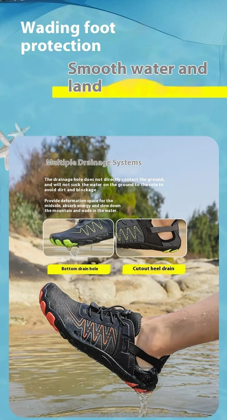 Barefoot Shoes for Women Summer Wide Toe Box Non Slip Hiking Swim Outdoor Beach Breathable Mesh Comfortable Lightweight Zero Drop Sole Quick Dry Cross Trainer Minimalist