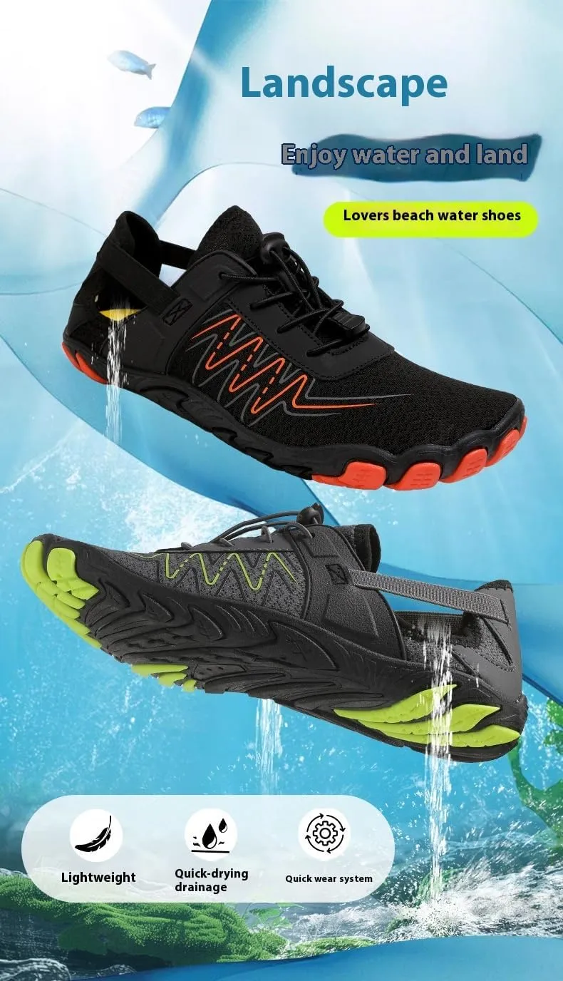 Barefoot Shoes for Women Summer Wide Toe Box Non Slip Hiking Swim Outdoor Beach Breathable Mesh Comfortable Lightweight Zero Drop Sole Quick Dry Cross Trainer Minimalist