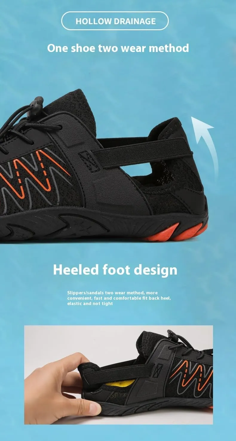 Barefoot Shoes for Women Summer Wide Toe Box Non Slip Hiking Swim Outdoor Beach Breathable Mesh Comfortable Lightweight Zero Drop Sole Quick Dry Cross Trainer Minimalist