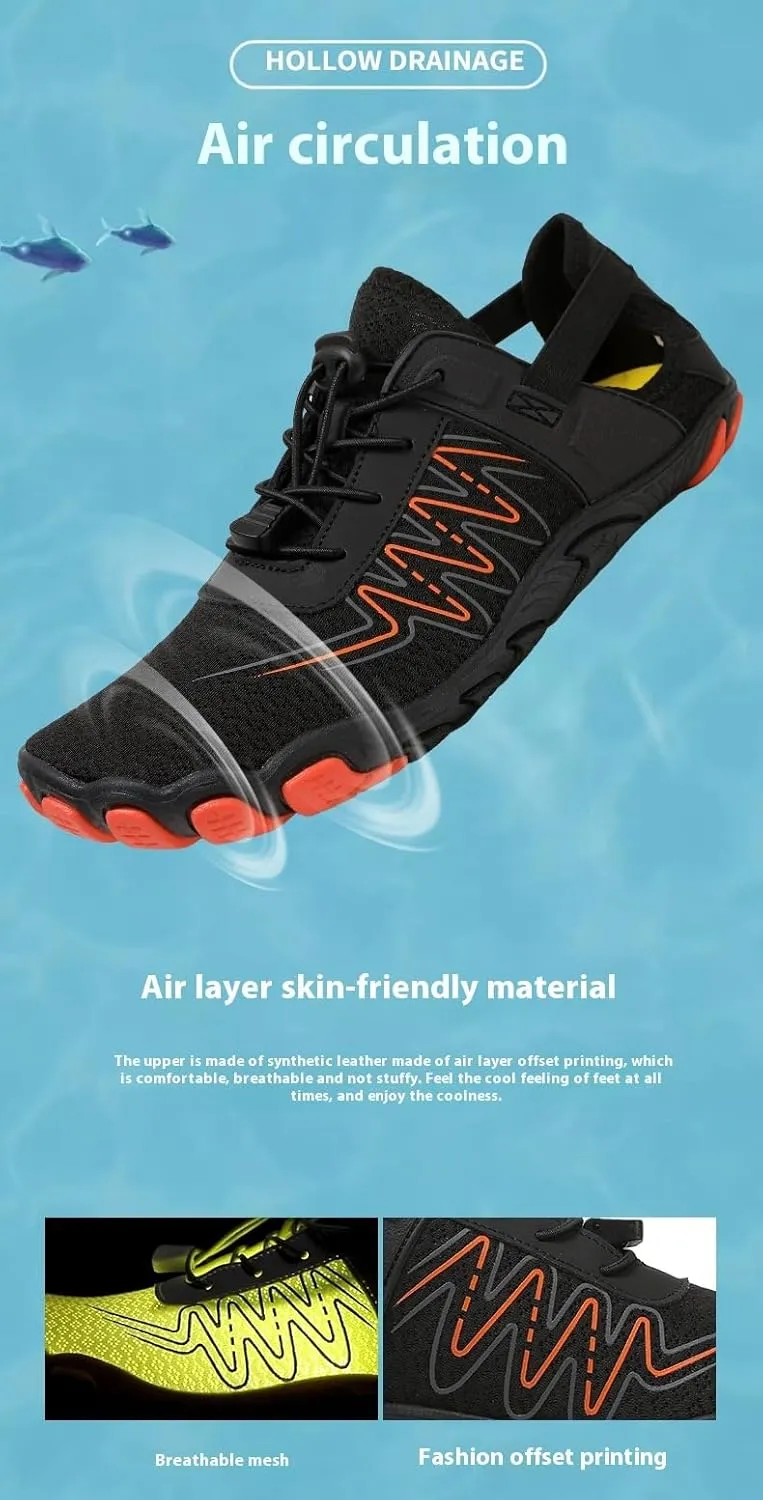 Barefoot Shoes for Women Summer Wide Toe Box Non Slip Hiking Swim Outdoor Beach Breathable Mesh Comfortable Lightweight Zero Drop Sole Quick Dry Cross Trainer Minimalist