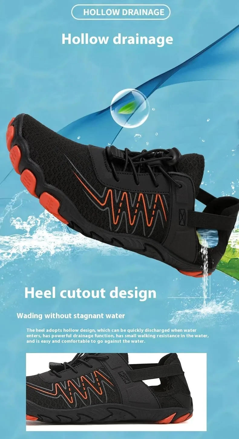 Barefoot Shoes for Women Summer Wide Toe Box Non Slip Hiking Swim Outdoor Beach Breathable Mesh Comfortable Lightweight Zero Drop Sole Quick Dry Cross Trainer Minimalist