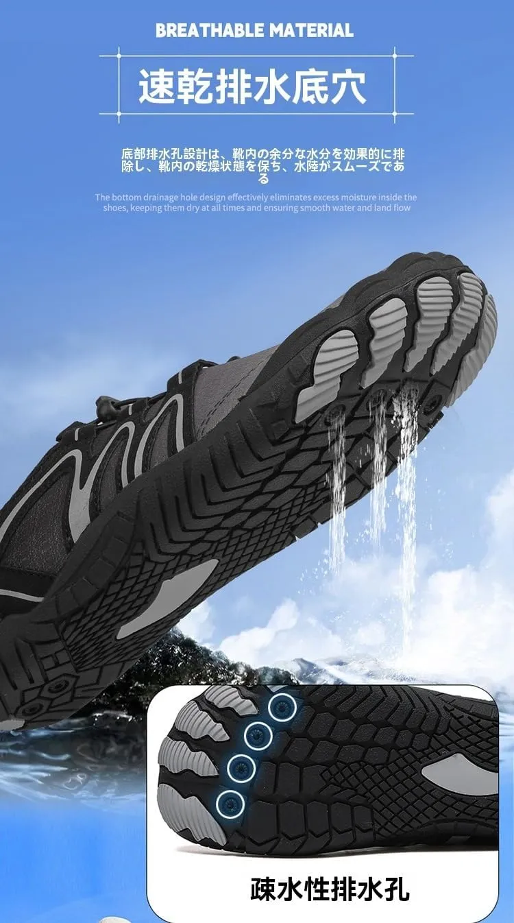 Barefoot Shoes for Women Wide Toe Box Non Slip Hiking Swim Outdoor Beach Breathable Mesh Comfortable Lightweight Zero Drop Sole Quick Dry Cross Trainer Minimalist