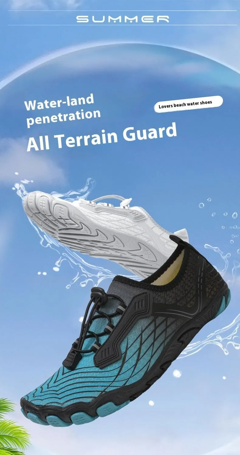 Barefoot Shoes Women Wide Toe Box Non Slip Hiking Walking Outdoor Beach Breathable Mesh Comfortable Lightweight Zero Drop Sole Minimalist Quick Dry Cross Trainer