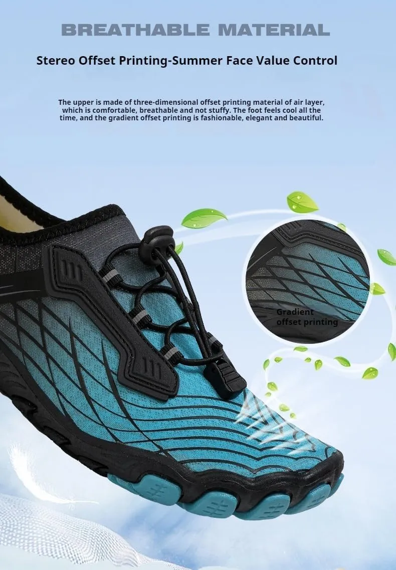 Barefoot Shoes Women Wide Toe Box Non Slip Hiking Walking Outdoor Beach Breathable Mesh Comfortable Lightweight Zero Drop Sole Minimalist Quick Dry Cross Trainer