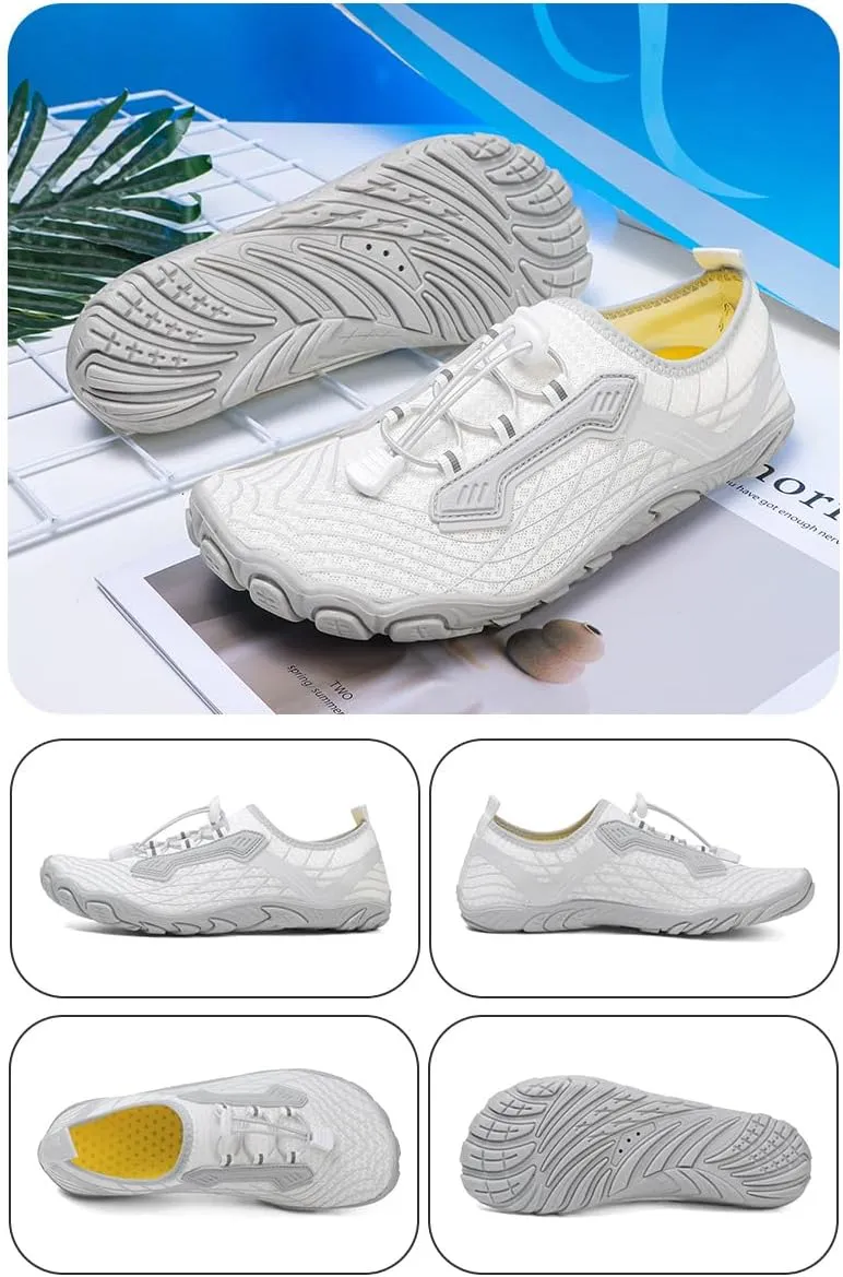 Barefoot Shoes Women Wide Toe Box Non Slip Hiking Walking Outdoor Beach Breathable Mesh Comfortable Lightweight Zero Drop Sole Minimalist Quick Dry Cross Trainer