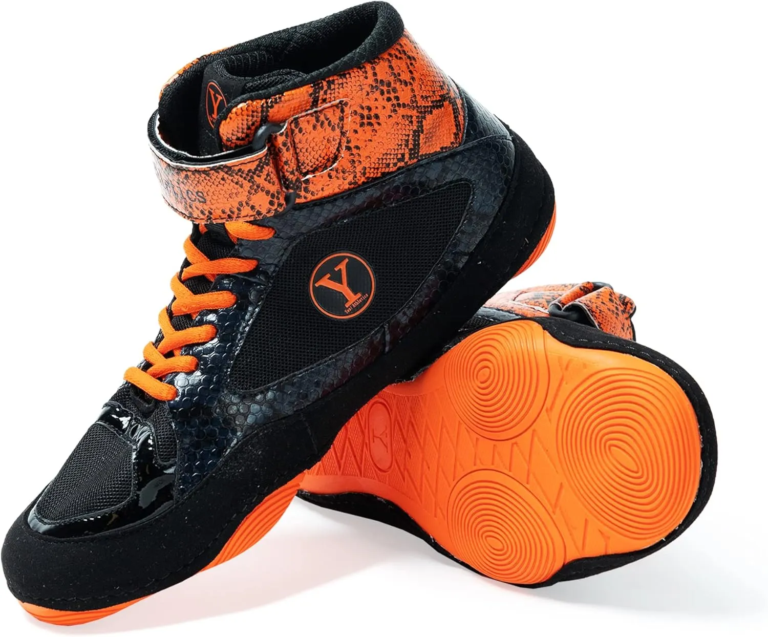 Beast Wrestling Shoes Women Sizes, Lightweight and Breathable Boxing Shoes for Women, Microfiber Suede Leopard Printed Weightlifting Shoes with Hook and Loop Strap