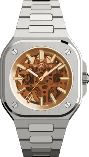 Bell & Ross BR 05 Skeleton Golden Bracelet Limited Edition