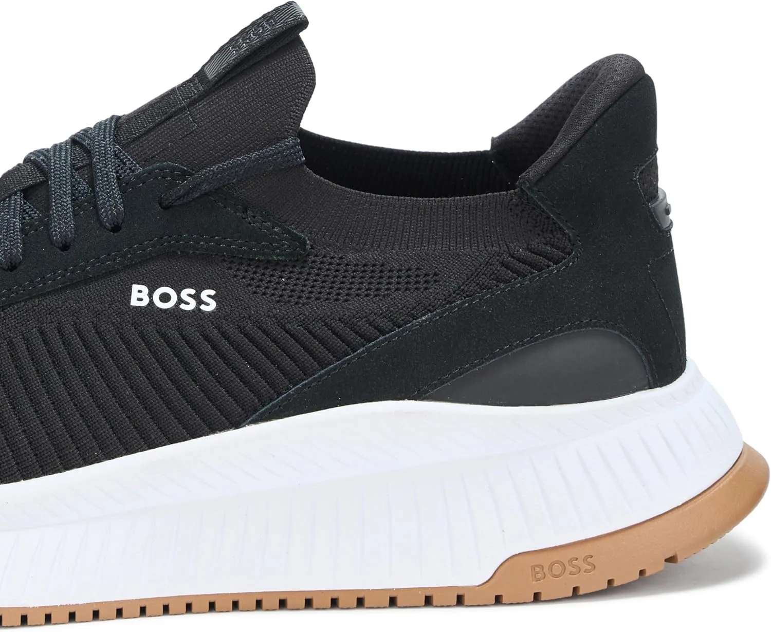 BOSS Men's Modern Knit Structure Running Sneaker
