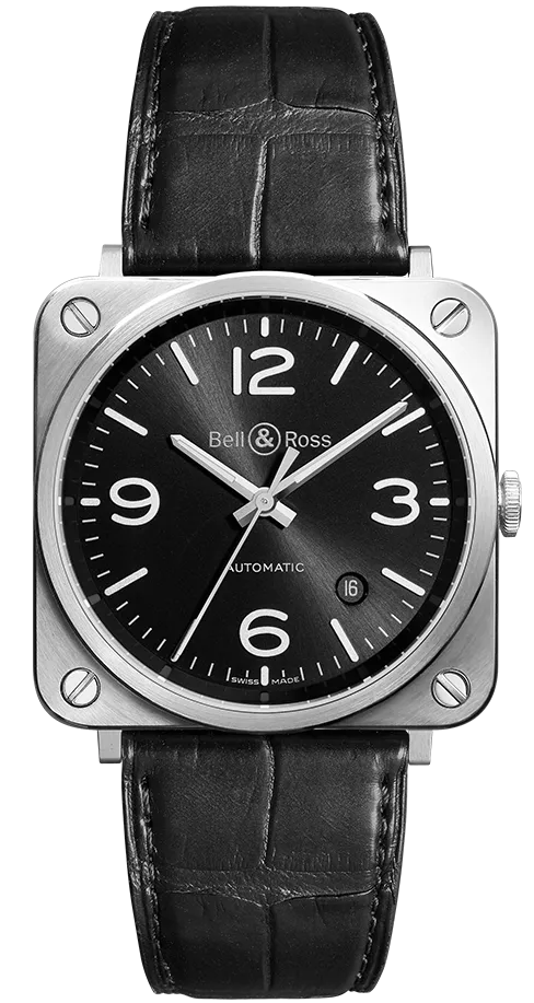 BR Watch BRS 92 OffICr Black