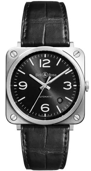 BR Watch BRS 92 OffICr Black