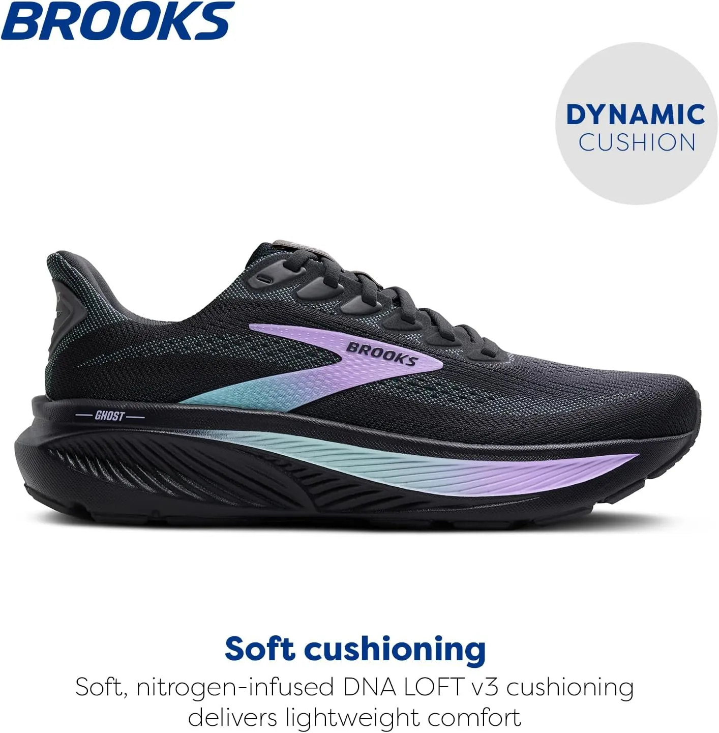 Brooks Womens Ghost 17 Neutral Running Shoe