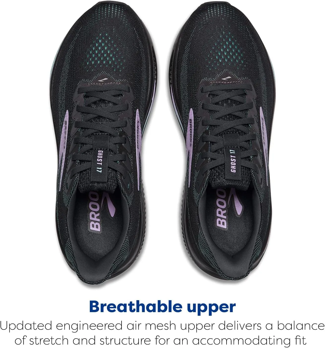 Brooks Womens Ghost 17 Neutral Running Shoe