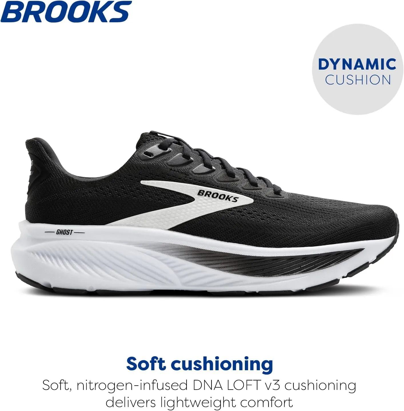 Brooks Womens Ghost 17 Neutral Running Shoe