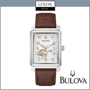 Bulova 96A268 Sutton Brown Leather Strap Men Watches
