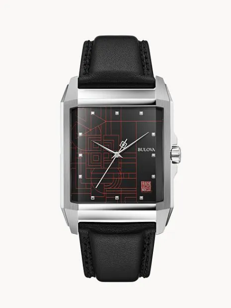 Bulova Frank Lloyd Wright "December Gifts" Watch (I8627)