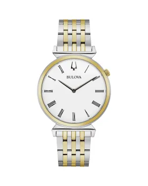 Bulova Two-Tone Mens Classic Watch 98A233