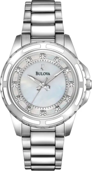 Bulova Watch Ladies Diamond