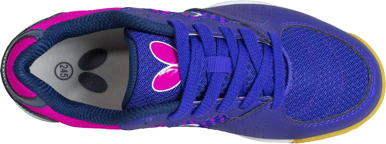 Butterfly Lezoline Vilight Shoes - Unisex Athletic, Comfortable, Lightweight, Excellent Grip Table Tennis Tournament Professional Shoe