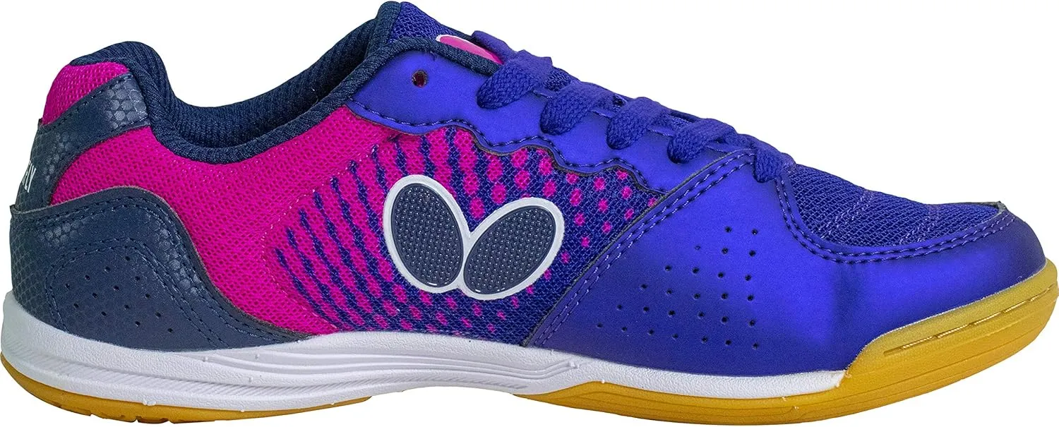 Butterfly Lezoline Vilight Shoes - Unisex Athletic, Comfortable, Lightweight, Excellent Grip Table Tennis Tournament Professional Shoe