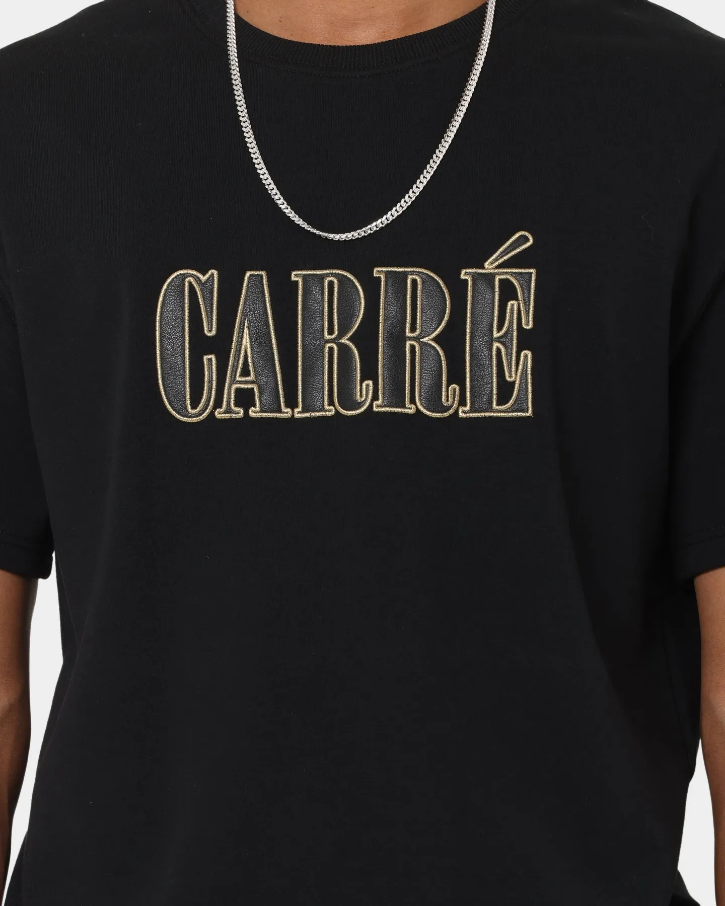 Carré Statement Mountain Droptail T-Shirt Black