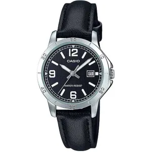 Casio LTP-V004L Women's Leather Strap Watch